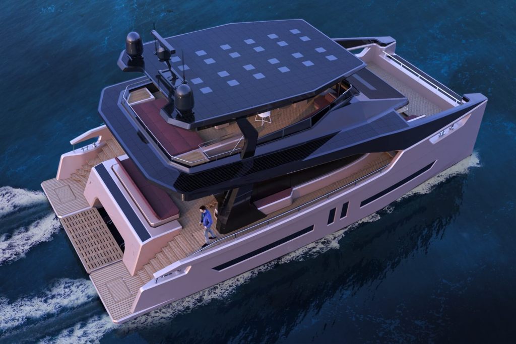 Alva Yachts, Catamarans, Solar, power, electric