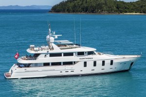 Silentworld, yacht, superyacht, Fraser, seller, buyer, Adam Blackmore, Jacqueline Lee, Peter Redford, Eugenio Cannarsa, Hong Kong, Australia, Tahiti