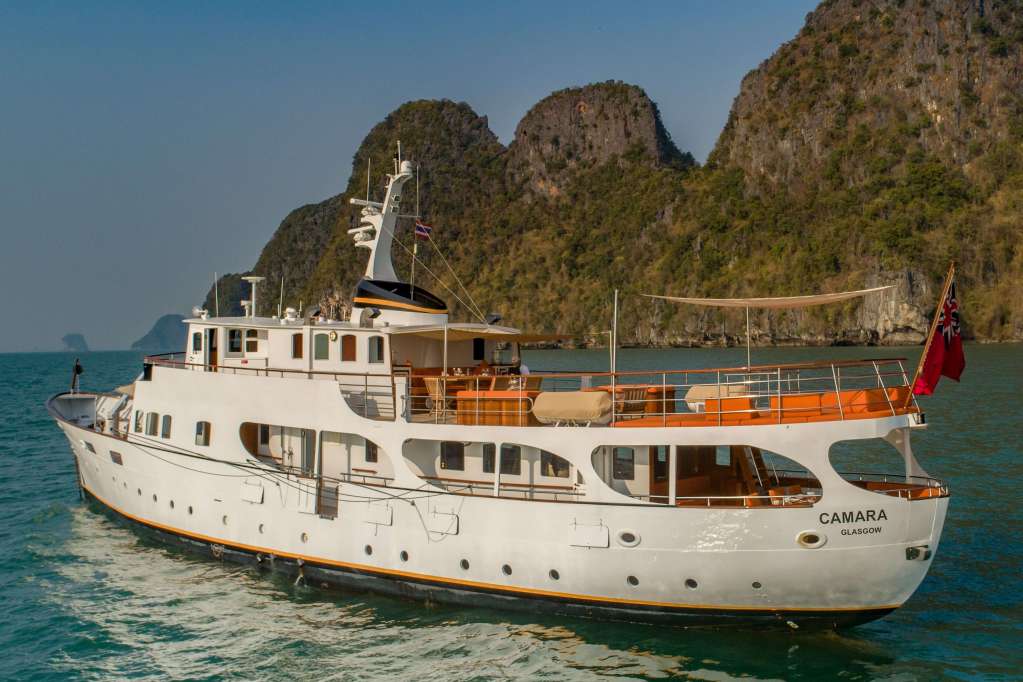 Fraser, yacht, superyacht, charter, Thailand, Asia, Camara C, Demarest, John Legend