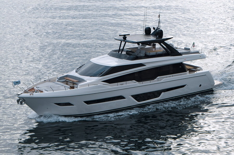 Ferretti Yachts, 780, new, restyle, Hong Seh Marine, Singapore, IdeaeItalia