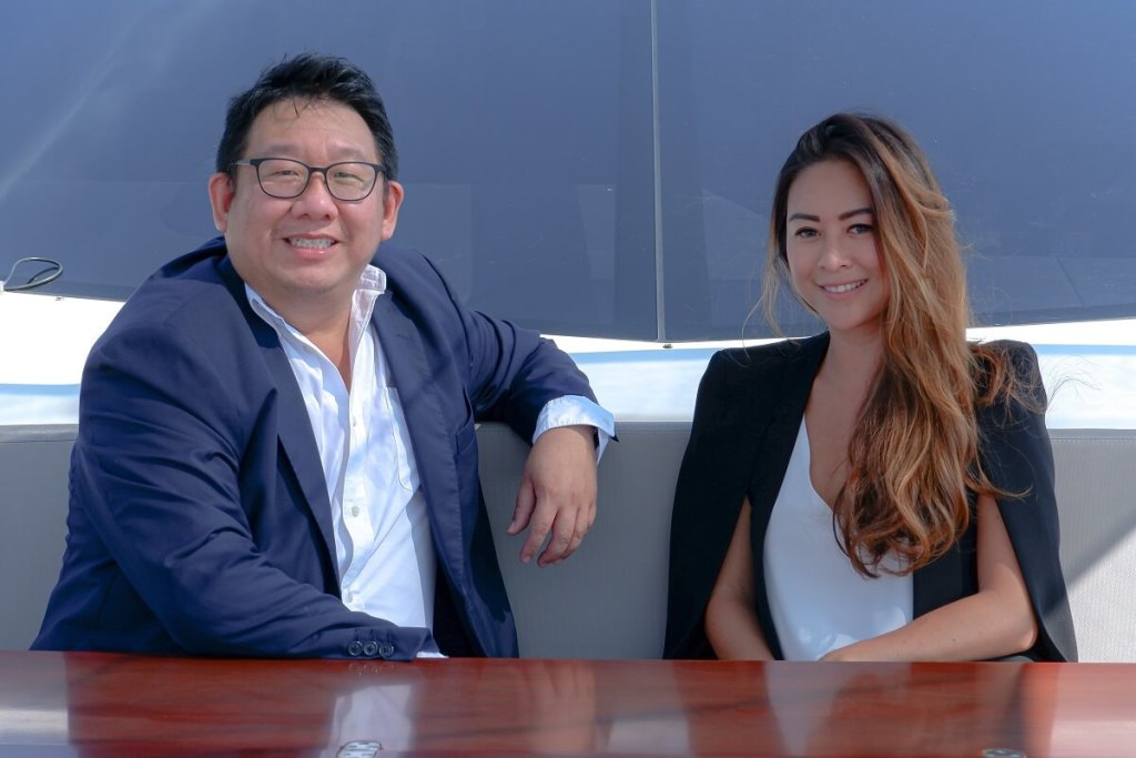 Hong Seh Marine, Edward Tan, Della Rudgee, yacht, dealer, Ferretti, Pershing, Riva, Custom Line, ONE°15 Marina Sentosa Cove, Partybus