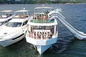 NextWave, Charter, Sankini, bikini, Island, yacht, boat, party, Hong Kong