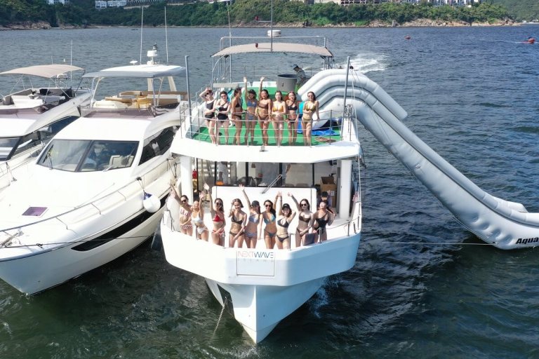 NextWave, Charter, Sankini, bikini, Island, yacht, boat, party, Hong Kong