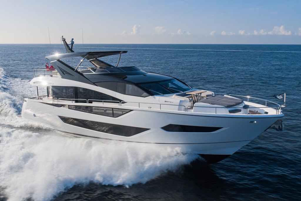 Sunseeker, 88, Yacht, superyacht, motor, power, British, builder, Cannes, Yachting Festival, Famous Five