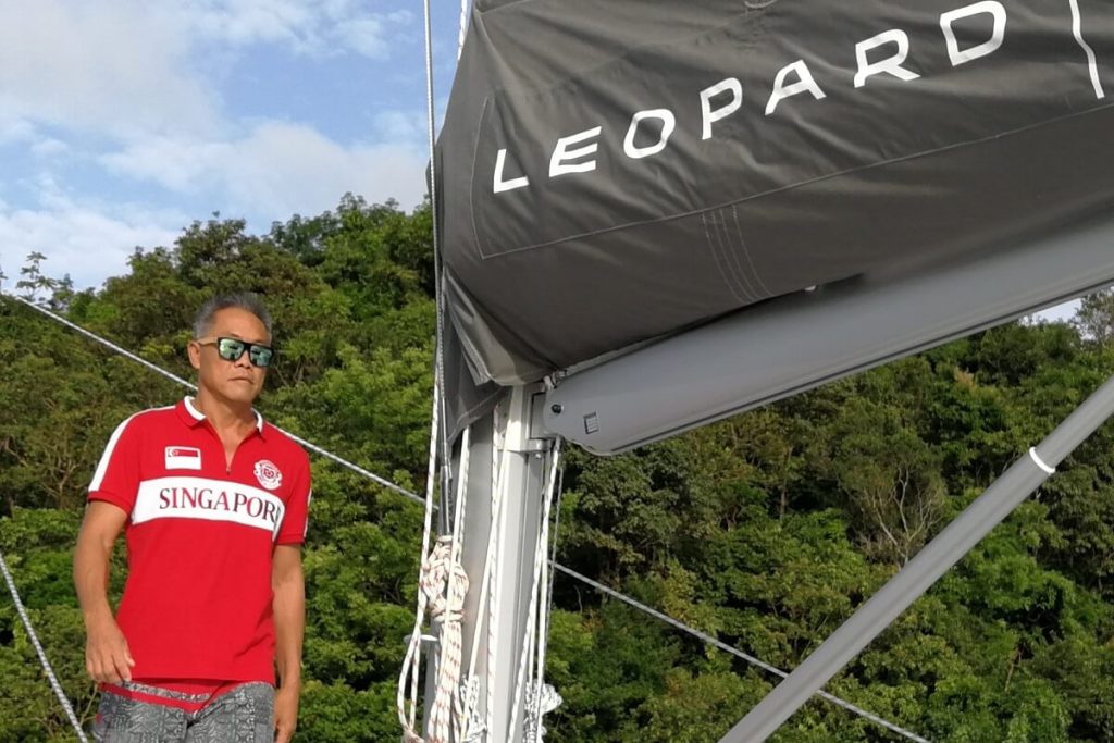 Leopard 50, sailing, catamaran, TC Wong, Wong Tet Choong, Minqi Wong, Ximula, Sail, Fiji, Tuvalu, Singapore, Indonesia, Port Denarau Marina
