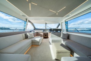 Sunseeker, Manhattan 68, Pacific, Hong Kong, interior, saloon, Grand master, NextWave, yachting, yacht, boat