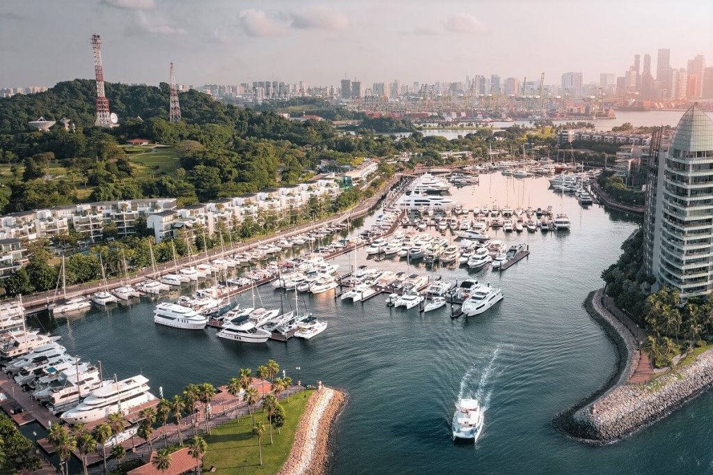 ONE°15 Marina, Sentosa Cove, Singapore, Arthur Tay, SUTL, reconfiguration, upgrade, Nirup Island, Puteri Harbour, Covid, superyacht, yacht, boat, marina