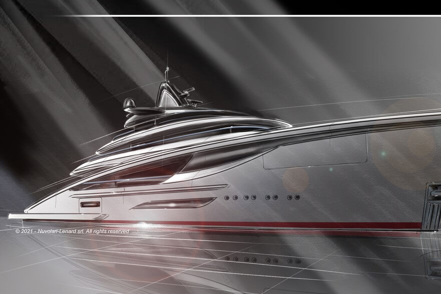 CRN, Ferretti Group, Moran Yacht & Ship, Nuvolari Lenard, 67 metre, Maranello, M/Y 143, yacht, superyacht, megayacht