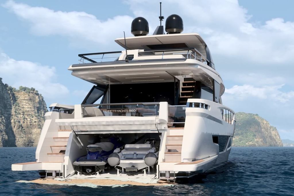 Ferretti, Yachts, 860, Filippo Salvetti, IdeaeItalia, Cattolica