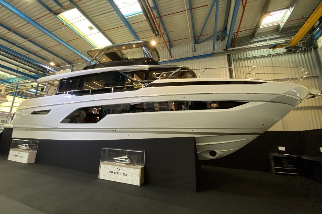 Prestige, yachts, France, X60, X-Line, X70, premiere, debut, Les Herbiers, Vendee, Erwin Bamps, Miami, Garroni Design