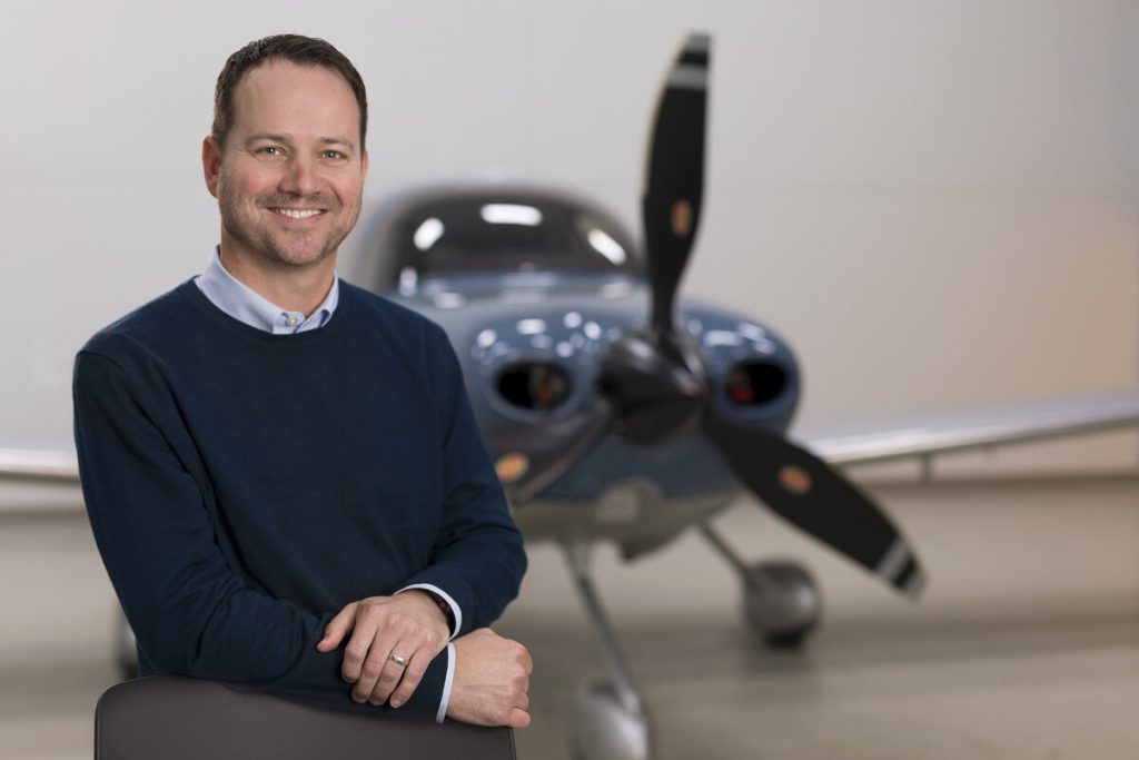 Cirrus Aircraft, CEO, Zean Nielsen, aviation, SR Series, Vision Jet, safety, Tesla, Bang & Olufsen, Elon Musk, G2+ Vision Jet, Cirrus Airframe Parachute System, CAPS, Safe Return Emergency Autoland, Garmin
