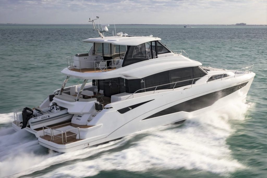Aquila, 70, Luxury, Indonesia, sold, sale, Simpson Marine, power catamaran, powercat, boat, yacht, 54, 44, 36, 28 Molokai, Malaysia, Singapore, Thailand, Hong Kong, China, Paul Whelan, Yvan Eymieu, 2022