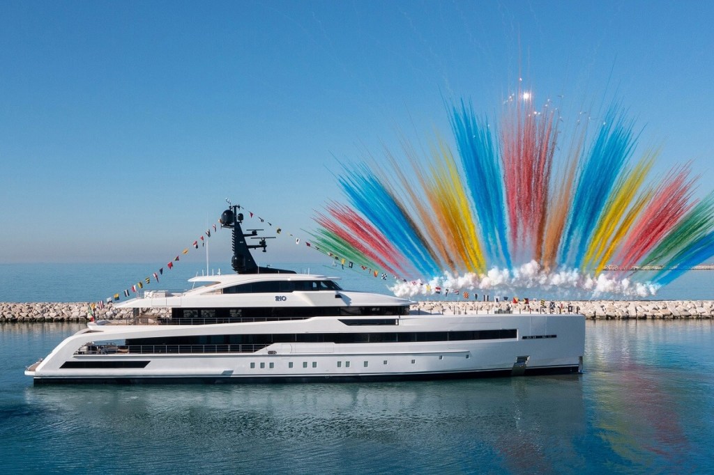 CRN, Rio, 62, MY 138, superyacht, megayacht, Ferretti Group, yard, Ancona, Omega Architects, Pulina Exclusive Interiors, Alex Heyes, David Westwood, TWW Yachts