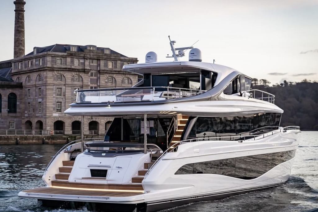 Princess, yachts, X80, V50, X95, Y72, Princess Exclusive, event, Royal William Yard Marina, January, Plymouth, show, F55, V55, V40, S62
