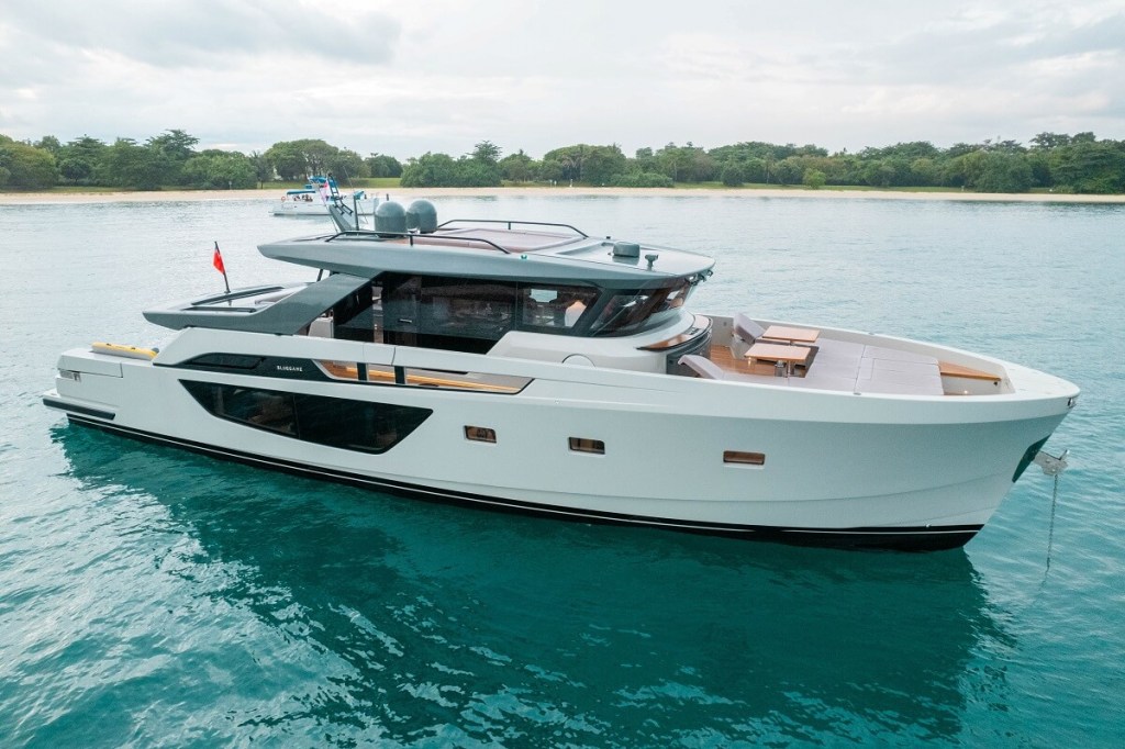 Bluegame, BGX70, Singapore, ONE°15 Marina, Sentosa Cove, Simpson Marine, Sanlorenzo, Julien Solari, Lou Codega, Luca Santella, Zuccon International Project, BGX60, BG72, BG62, BG42, BG54