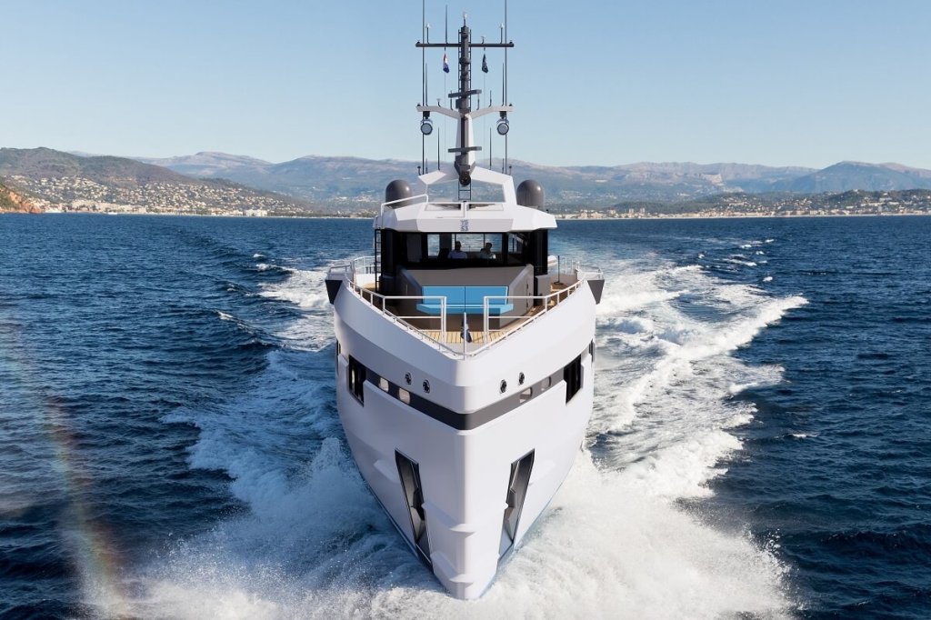 Damen, Yachting, Yacht Support, YS 53, Antalya, Turkey, hull one, 2023, Damen Shipyards Group, Amels, SeaXplorer, yacht, superyacht, vessel, Rob Luijendijk, Wouter Kleijpoel