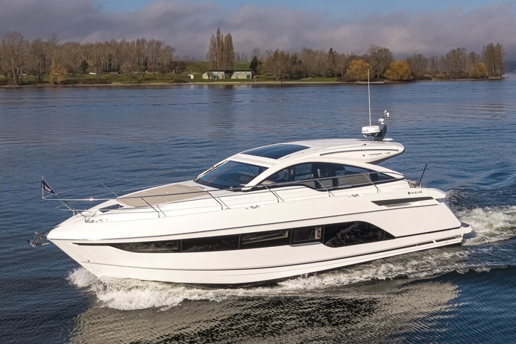 Fairline, yachts, Simpson Marine, Paul Grys, Richard Allen, 45GT, Sanya, Hainan, Shenzhen, Guangdong, Shanghai