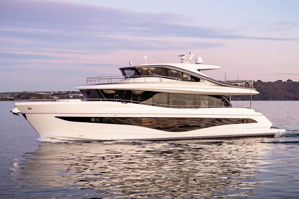 Princess, Yachts, Plymouth, Royal William Yard, X80, Antony Sheriff, Andy Lawrence, Princess Exclusive, super flybridge, X95, Olesinski, Pininfarina