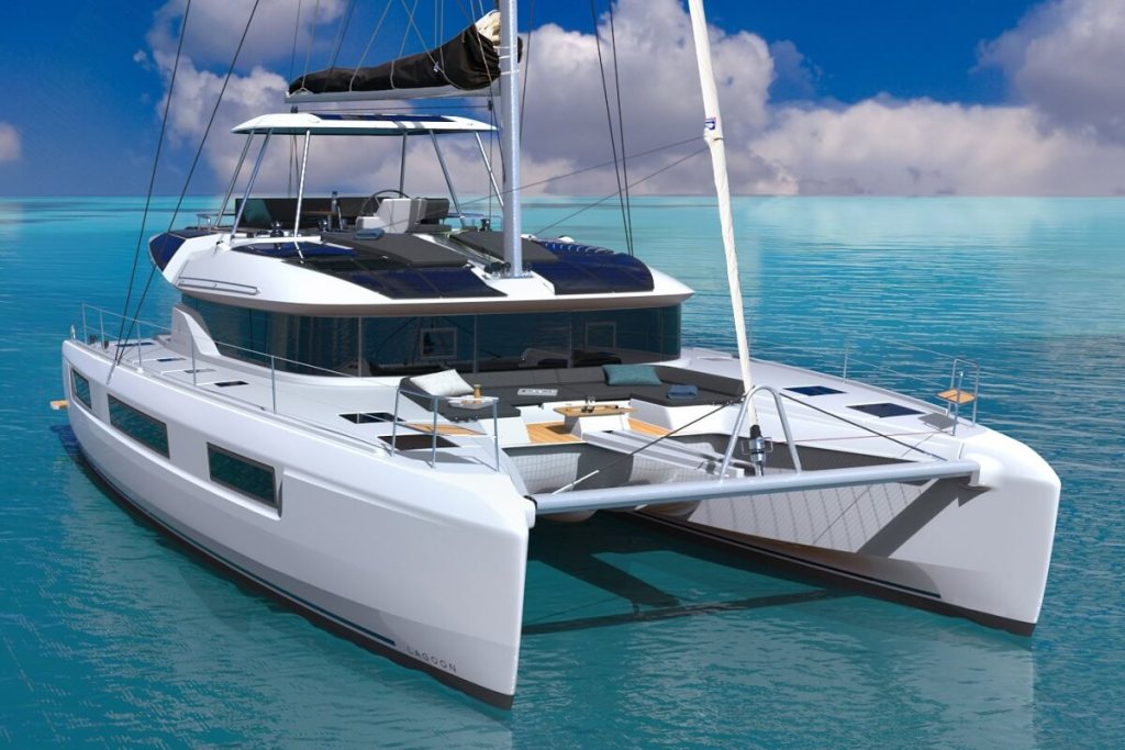 Lagoon, 51, sailing, catamaran, launch, debut, premiere, International Multihull Show, La Grande Motte, France, VPLP Design, Patrick Le Quément, Nauta Design, 55