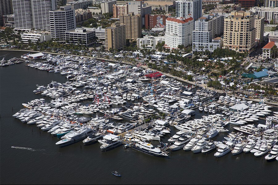 Palm Beach, International, Boat, Show, Sunseeker, Benetti, Princess, Azimut, Ferretti, Rosetti, Riva, Pershing, Wally, Bachanal, Heesen, Rossinavi, Custom Line, Sanlorenzo, Riviera, Galeon, OneWater, MarineMax, Aquila