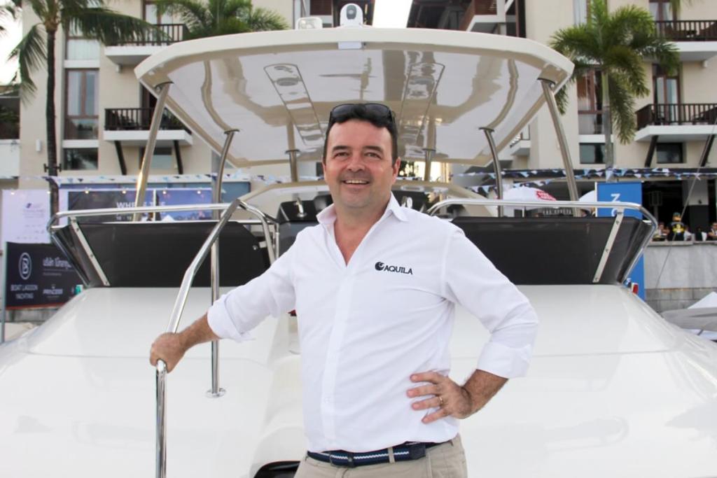Aquila, mainstream, Yvan Eymieu, MarineMax, Lex Raas, Sino Eagle, catamaran, power, powercat, motor yacht, motorboat, twin hulls, 41 Yacht, 44 Yacht, 54 Yacht, 70 Luxury, 28 Molokai, 36 Sport, 32 Sport, decade, anniversary, Simpson Marine