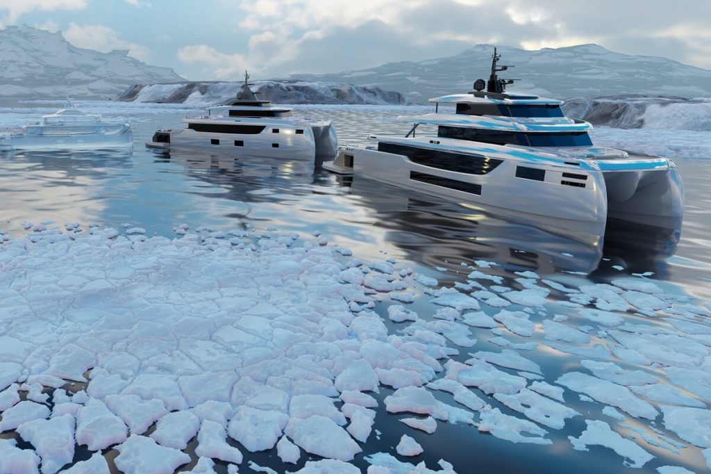 Sunreef, Yachts, Explorer, series, line, range, Mike Horn, adventurer, South Africa, Swiss, Francis Lapp, Poland, power cats, catamarans, luxury