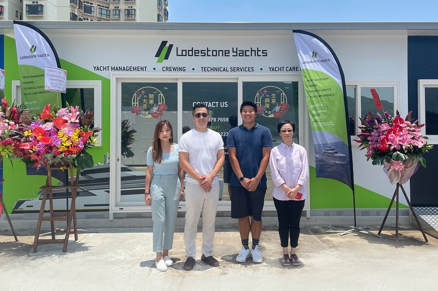 Lantau Yacht Club, LYC, Service Yard, NextWave, Yachting, Lodestone, Yachts, Marine Service Asia, MSA, Ivan Lee, Howard Chen, Joe Yuen, Mathew Keay, marina, travel lift, haul-out, forklift, dry stack