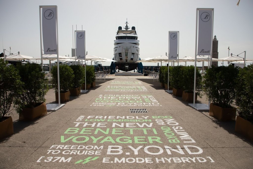 Benetti, B.Yond, 37M, launch, Livorno, yacht, motor yacht, superyacht, range, green, Paolo Vitelli, Azimut-Benetti, Group, Stefano Righini, Pierluigi Ausonio, P.L.A.N.A, E-Mode Hybrid, system, Siemens Energy, SCR catalytic filters, Eco Transfer, Full Electric, Mauro Izzo, Giorgetti