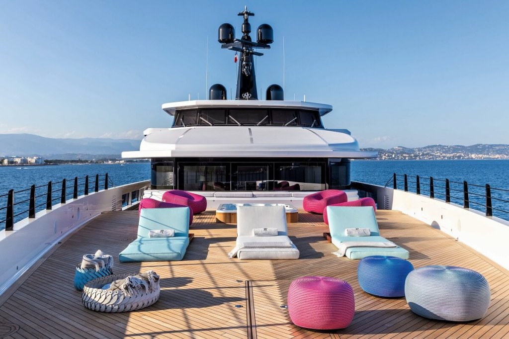 CRN, Rio, Ferretti Group, Superyacht Yard, Ancona, Italy, Monaco Yacht Show, Omega Architects, Frank Laupman, Pulina Exclusive Interiors
