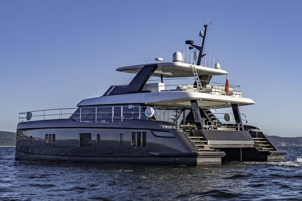Abu Dhabi International Boat Show, UAE, Sunreef, Poland, 60 Sunreef Power, catamaran, Middle East, debut, Mayla Yacht, Germany, Fortyfour, motor yacht