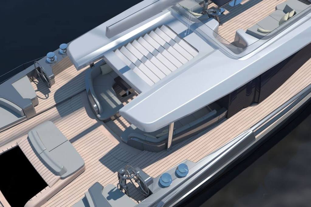 Wider, shipyard, Italy, WiderCat 92, Yacht Style, Moonflower 92, Nauta Design, Fano, Venice, superyacht, innovation, MarineMax, Marcello Maggi, W-Fin Sarl