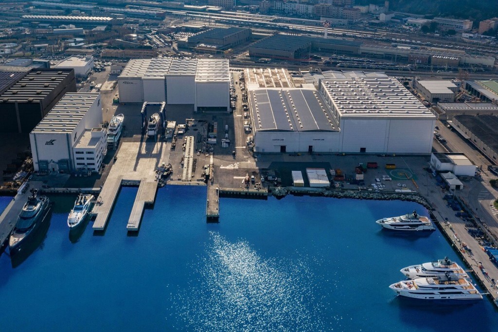 Ferretti Group, CRN, Custom Line, Riva, Pershing, Alberto Galassi, Superyacht Yard, Ancona, Alberto Galassi, Omega Architects, Nuvolari Lenard, Andrea Vallicelli