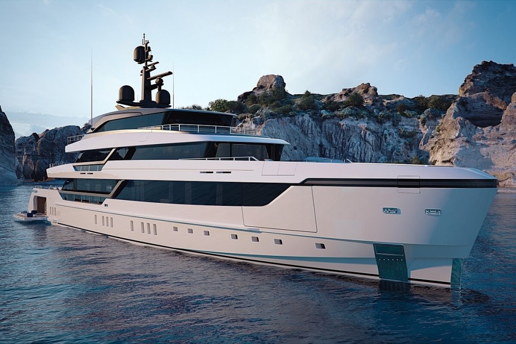 Sanlorenzo, 57Steel, launch, hull one, La Spezia, Simpson Marine, Studio Vickers, London, Superyacht, Bernardo Zuccon, Zuccon International Project, John Vickers, Simpson Marine, Sanlorenzo