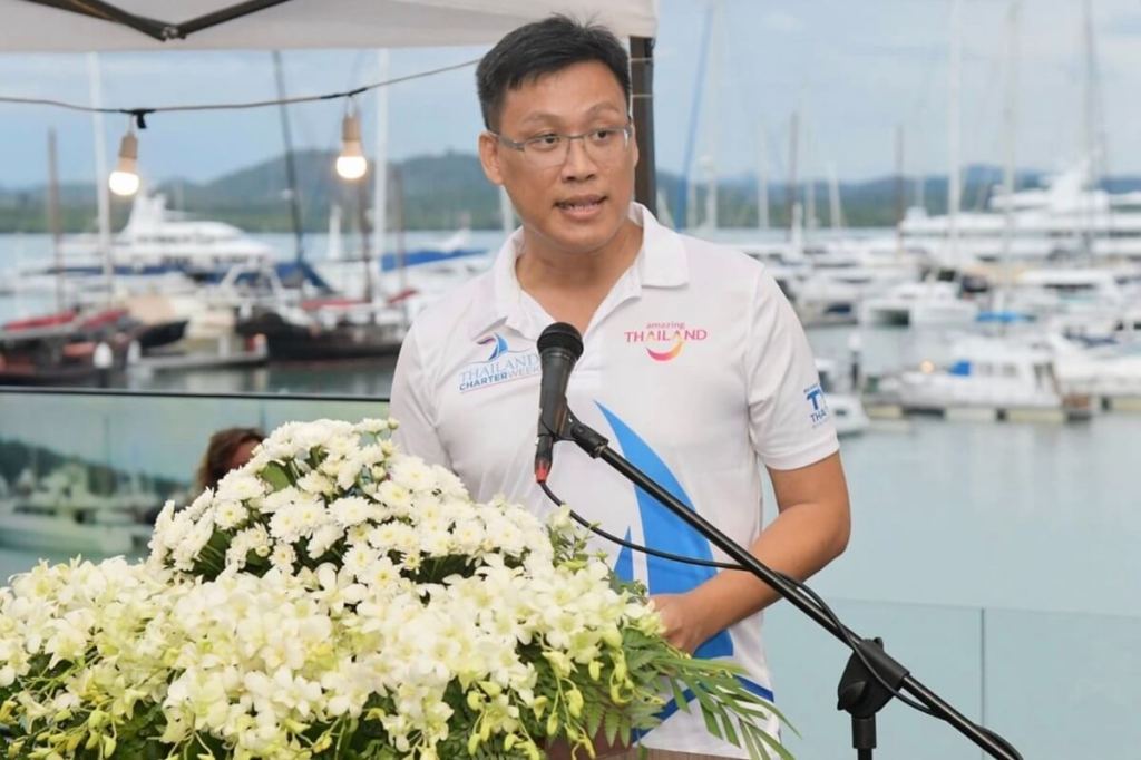 Ditapong Thitadilok, President, TYBA, Thai Yachting Business Association, Thailand Charter Week, Thailand, Government, Phuket, Charter Week, Phiphat Ratchakitprakarn, Minister of Tourism and Sports, Tourism Authority of Thailand