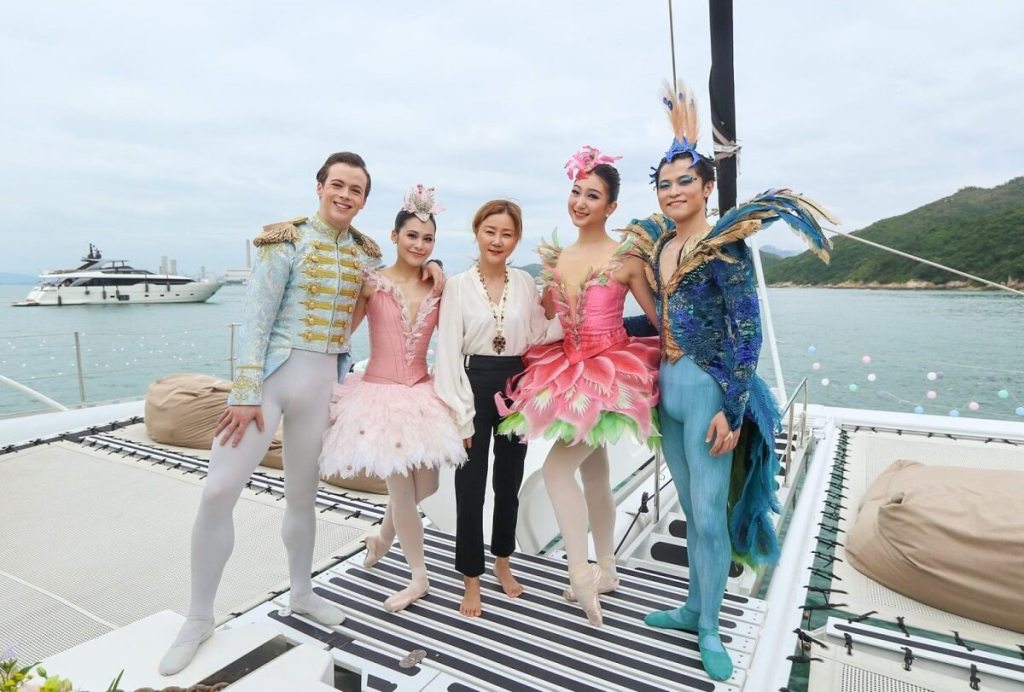 Simpson Marine, Sanlorenzo, Bluegame, Owners Rendezvous, Hong Kong, Lamma, Italian Garden at Sea, Hong Kong Ballet, Louis Torres, Capri, Amalfi Coast, Southeast Asia, Sugar Plum Fairy, Waltz of Bauhinia, the Peacock, The Nutcracker