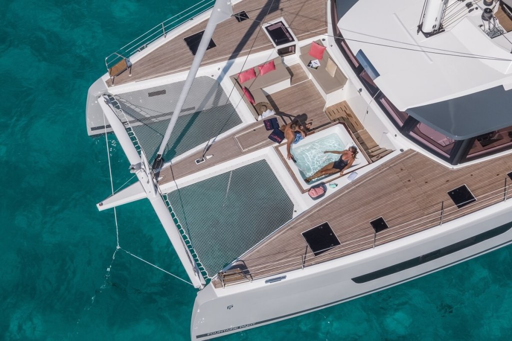 Fountaine Pajot, Asia Yachting, Hong Kong, sailing catamarans, motor yachts, Tanna 47, Alegria 67, Olivier Besson, Kevin Corfa, Saona 47
