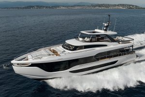 Azimut, Azimut-Benetti, Grande, 26M, 36M, Alberto Mancini, Achille Salvagni, superyachts, Low Emission, yachts, ZF Pod 4600, flybridge, Deck2Deck,™, Terrace, Active Trim Control, Humphree, Global Order Book, Trideck, Cannes Yachting Festival, France, September, Genoa International Boat Show, Raymarine