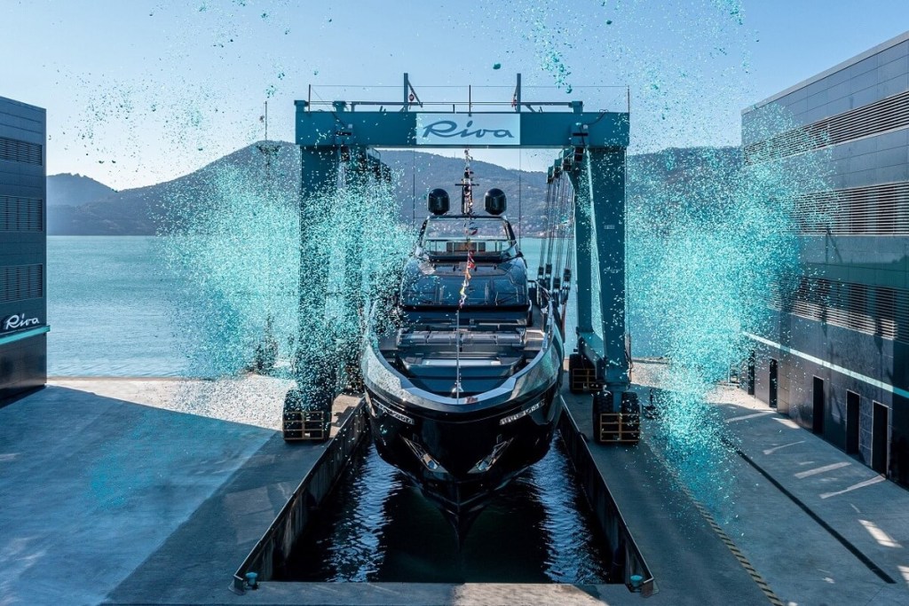 Riva, 130’ Bellissima, La Spezia, Ferretti Group, launch, second, Monaco Yacht Show, hospitality