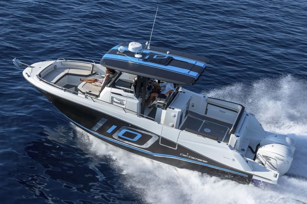 Jeanneau, Cap Camarat, Centre Console, Walk Around, Patrice Sarrazin, Sarrazin Design, Michael Peters, Yacht, Design, Merry Fisher, 1295 Fly, DB Yachts, DB/43, DB/37, Boot Dusseldorf