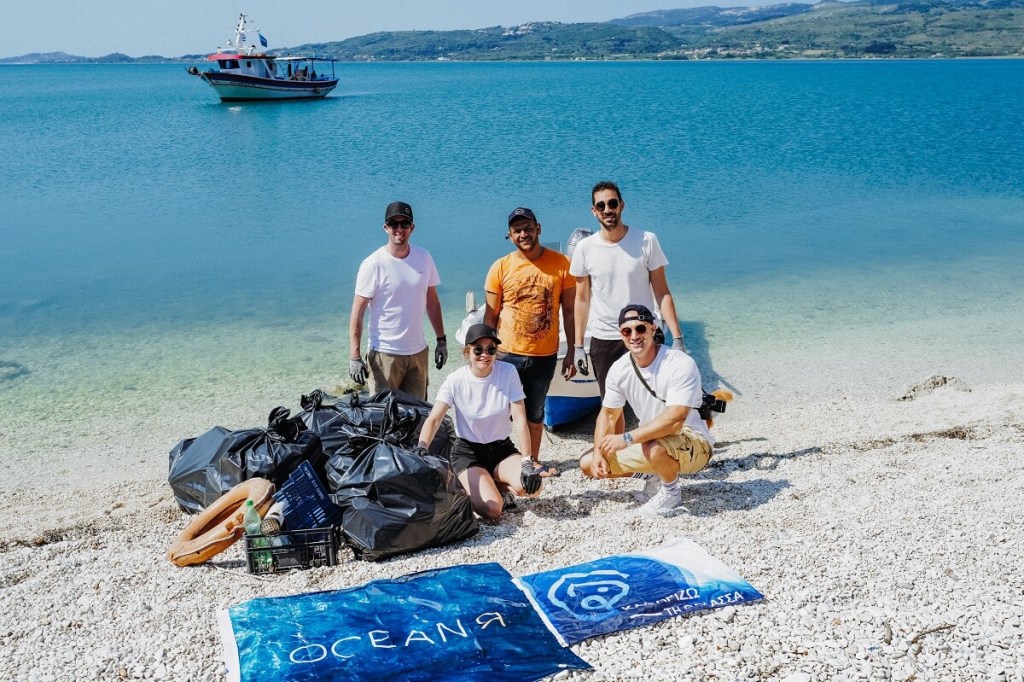 Tom Cotter, OceanR, plastic, recycle, collect, shred, pellets, fibre, Richard Branson, Necker Island, Four Seasons, Latvia, Cork, Ireland, Sanlorenzo 62Steel, Lemon Tree, Cloud 9, Legend, Abeking & Rasmussen, Scott Free, Beyond Carbon Neutral, Plant-for-the-Planet, A Kilo For The Planet, Enaleia, Greece, GOTS-certified, organic cotton, pineapple leaf fibres, Piñatex®, BCome, Take It Back