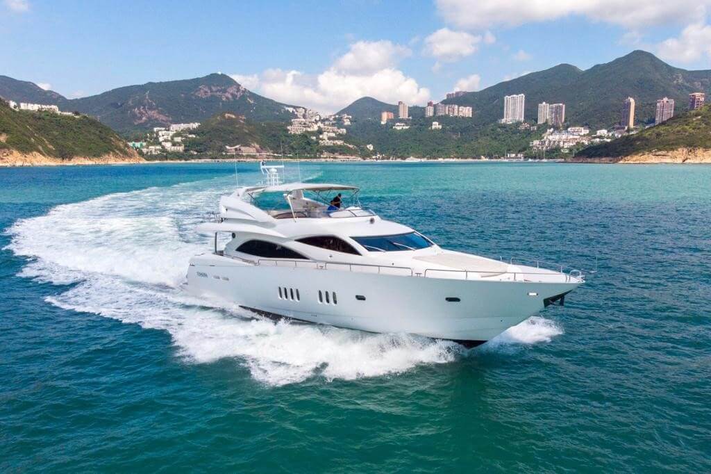 Sunseeker, 90, Hong Kong, Fraser Asia, Asiamarine, Adam Blackmore, Jacqueline Lee, Laura Verbrugge