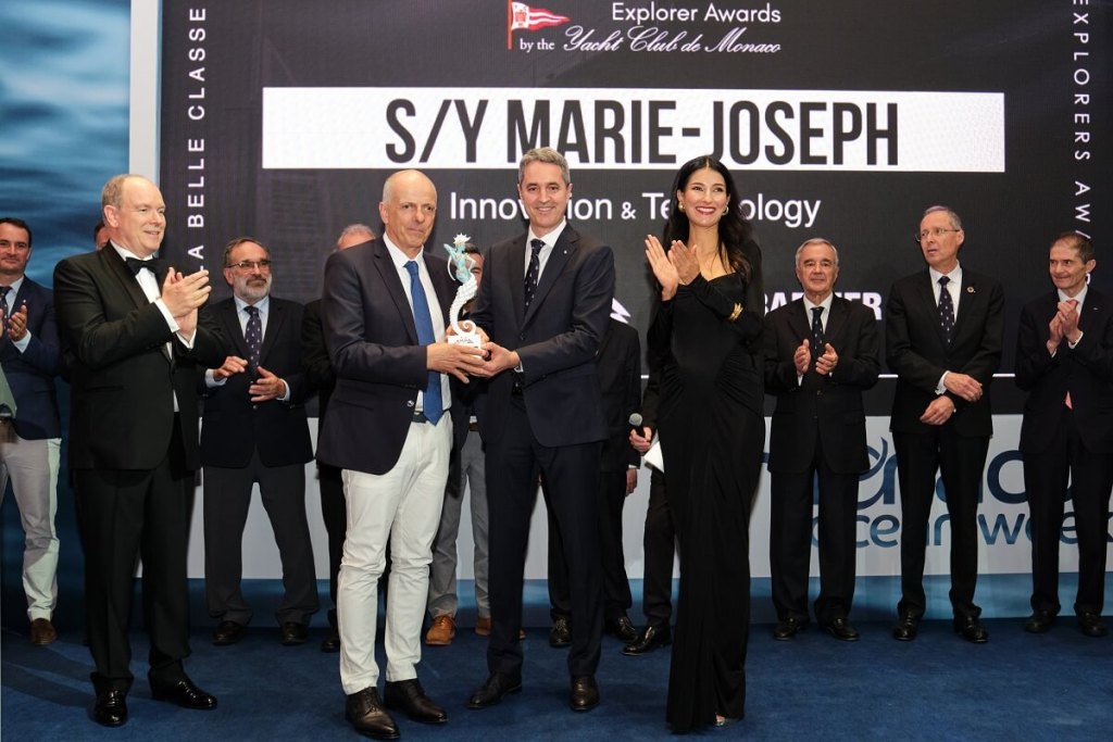 Sunreef, 80, Eco, Marie-Joseph, Francis Lapp, YCM Explorer Awards, Monaco, Yacht Club de Monaco, Prince Albert II, La Belle Classe Superyachts, Technology & Innovation, Ocean Explorer, Mediation & Science, Seahawk, Adventure & Environmental Ethics, Plastic Odyssey, Coup de Cœur, favourite