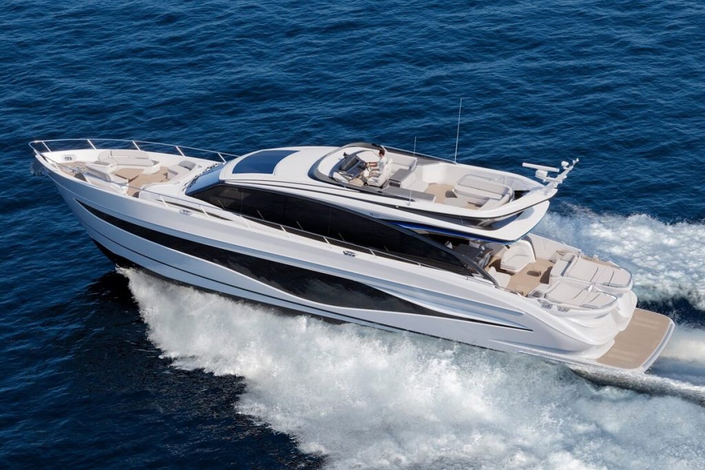 Princess, S80, motor yacht, 2024, Plymouth, Princess Design Studio, Olesinski, Pininfarina, S72, Boot Dusseldorf