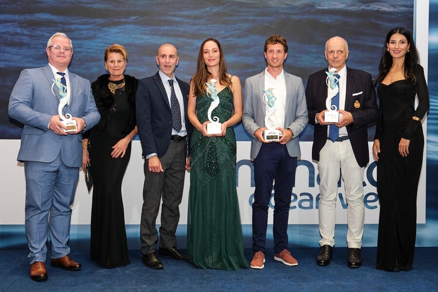 Sunreef, 80, Eco, Marie-Joseph, Francis Lapp, YCM Explorer Awards, Monaco, Yacht Club de Monaco, Prince Albert II, La Belle Classe Superyachts, Technology & Innovation, Ocean Explorer, Mediation & Science, Seahawk, Adventure & Environmental Ethics, Plastic Odyssey, Coup de Cœur, favourite