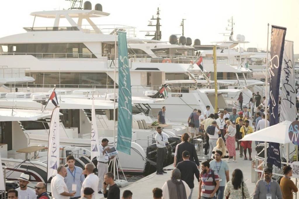 Dubai International Boat Show, exhibitors, Dubai Harbour, John Bush, Sunseeker Gulf, IMG Boats, Francesco Pitea, SF Yachts, Michel Torbey, Sanlorenzo, Gulf Craft, Azimut-Benetti, Sunreef, SAY Yachts, Yachts 1, Nader Dara