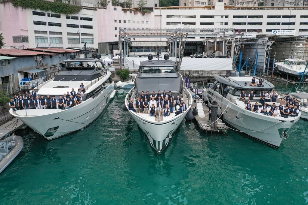 Sanlorenzo, Asia, Captains Workshop, Hong Kong, Aberdeen Boat Club, Simpson Marine, service, yacht, management, Bluegame, SL96A, SX88, BGX70, Nick Stratton