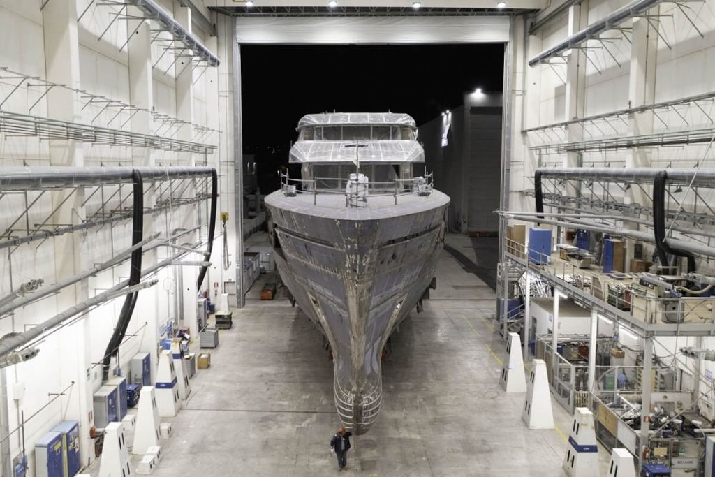 CRN, Project Maranello, Nuvolari Lenard, Ferretti Group Superyacht Yard