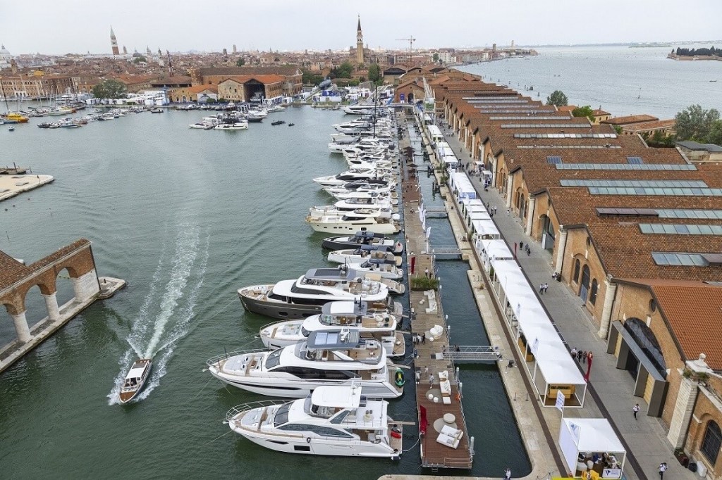Venice Boat Show, Italy, Wallywhy150, Ferretti Group, Azimut, Custom Line Navetta, Pershing, Ferretti Yachts, Riva, Rivamare, Rivale, Diable, Sanlorenzo, Bluegame, Arcadia, Ducale 120, Oceanking, Absolute, Rizzardi, FIM, Pardo, Explorer by Luxury Ocean Yachts (LOY), Invictus, Solaris Power, Rio Yachts, Sunseeker, Prestige, Beneteau, Fountaine Pajot, Nautor Swan, Sirena, CNB, Swan, Lagoon, Dufour, Jeanneau, Pegasus, Italia Yachts, Elan, Bavaria, Solaris, Neo, Felci, Kufner, Hallberg-Rassy