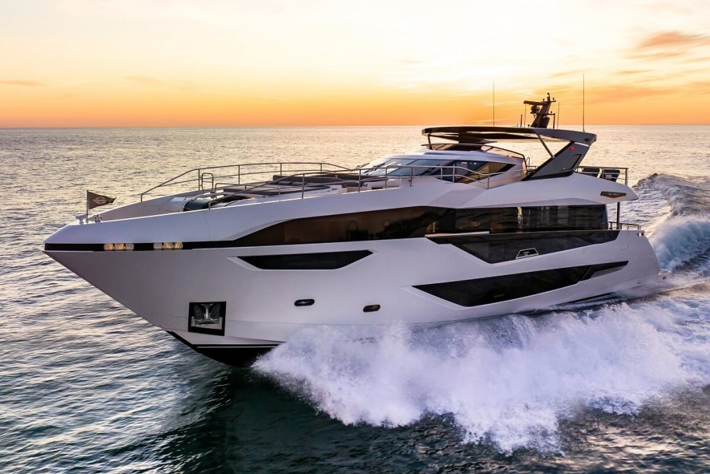 Sunseeker, 100 Yacht, Cannes Yachting Festival, Mark Chinery, Bryan Jones, Yacht Style, 76 Yacht, 88 Yacht, 95 Yacht, 90 Ocean, Ocean 182, Ocean 156