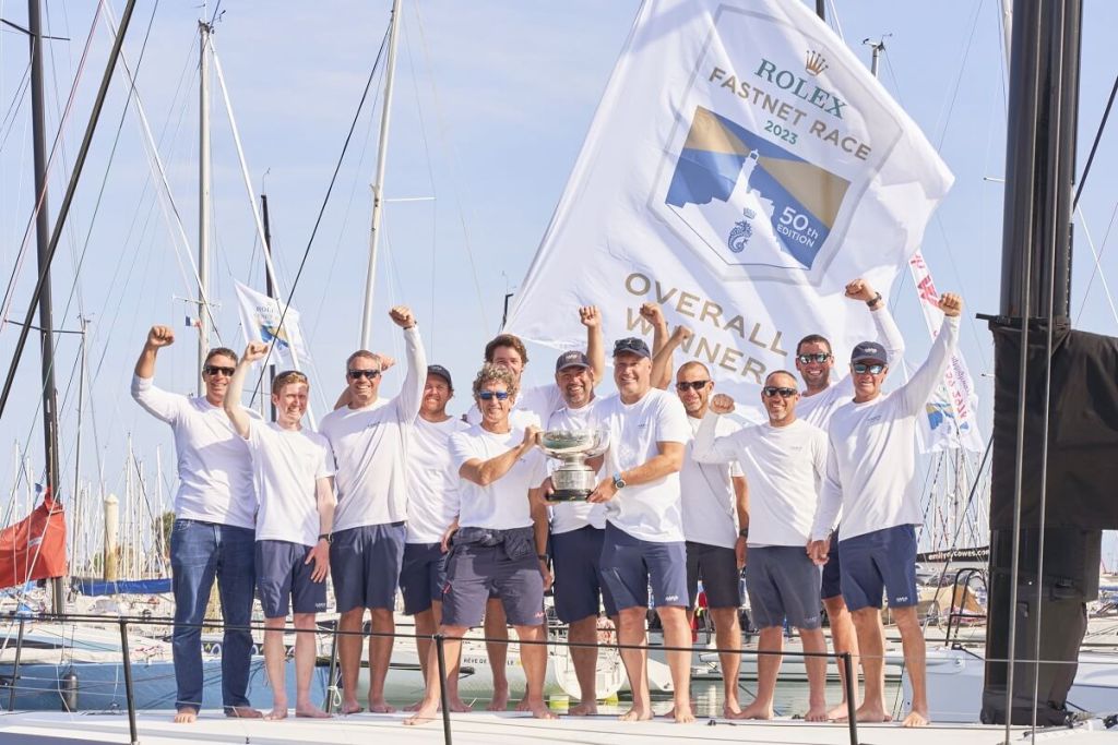 Caro, Rolex Fastnet Race, Cowes, Cherbourg, Fastnet Rock, Max Klink, Botin 52